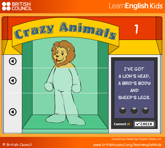 Animal maker – LearnEnglish Kids – British Council | Learn ...
