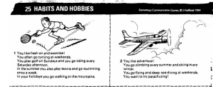 Habbits and Hobbies Game